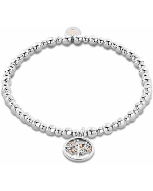 Clogau Tree Of Life Sterling Affinity Bracelet - Metallic