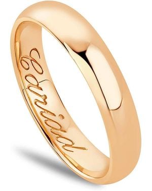 Clogau Promises 18Ct Solid 1854 Blend 4Mm Wedding Ring - Metallic