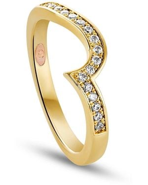 Clogau 9Ct Forever Fairytale Wedding Ring - Metallic