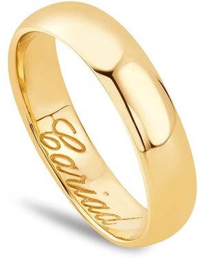 Clogau Promises 18Ct Solid 5Mm Wedding Ring - Metallic