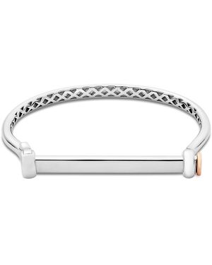 Clogau Royal Sterling Stirrup Bangle - White