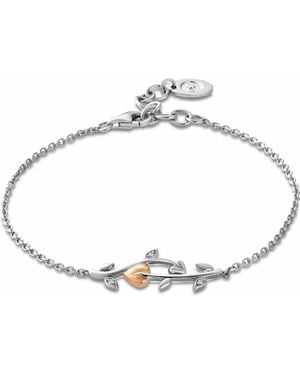 Clogau Tree Of Life Sterling Vine Bracelet With Topaz - Metallic
