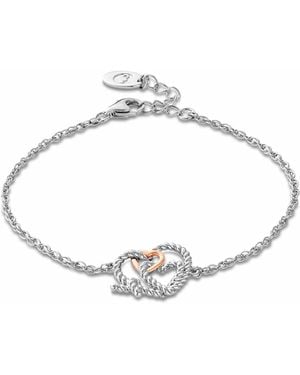 Clogau Forever Yours Sterling Bound Bracelet - Metallic