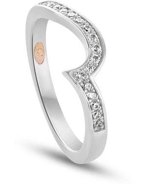 Clogau 18Ct Forever Fairytale Wedding Ring - White