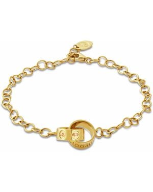 Clogau Insignia 9Ct Solid Linked Ring Bracelet - Metallic