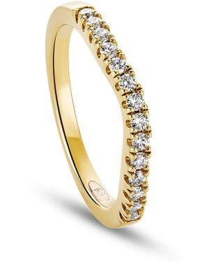 Clogau 18Ct Love Divine Wedding Ring - Metallic