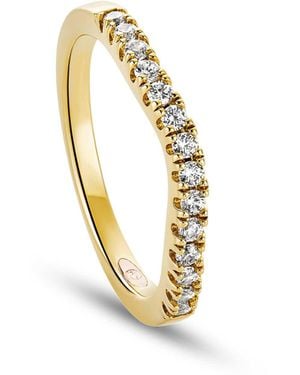 Clogau 18Ct Love Divine Wedding Ring - Metallic
