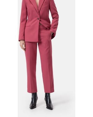 Closed Damen Straight Pants - Rot