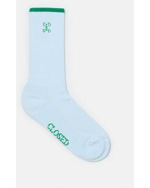 Closed Damen Socken Aus Baumwoll-Mix, (Größe) - Blau
