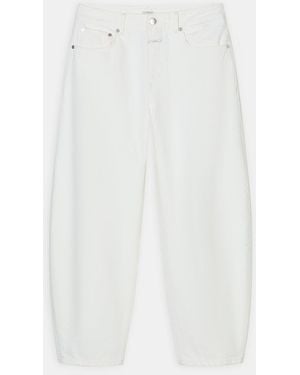Closed Damen Barrel Jeans - Weiß