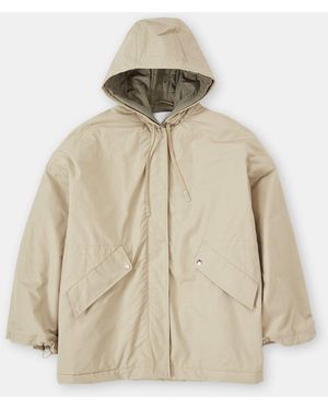 Closed Damen Parka Aus Baumwoll-Mix, (Größe) - Natur