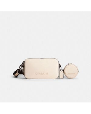 COACH Restored Charter Slim Crossbody - Natural