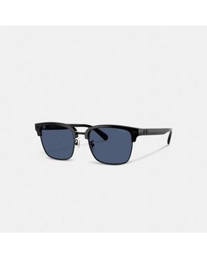 COACH Rivet Retro Sunglasses - Blue