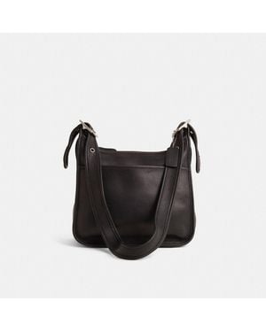 COACH Vintage Large Legacy Zip Bag - Black