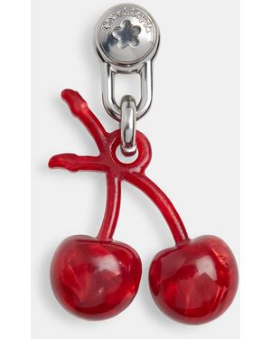 Coachtopia Cherry Bag Charm With Screwback - Red