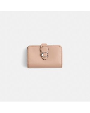 COACH Restored Tabby Medium Wallet - Pink