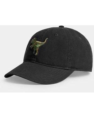 COACH Rexy Patch Baseball Hat - Black