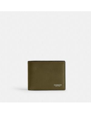COACH 3 In 1 Wallet - Green