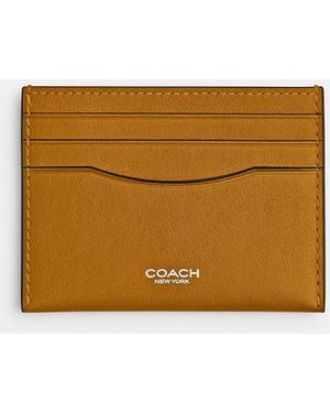 COACH Card Case - Natural