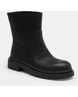 COACH Work Boot - Black