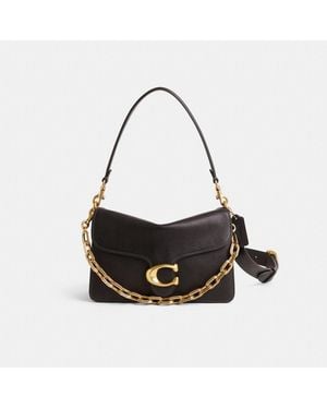 COACH Restored Chain Tabby Shoulder Bag - Black