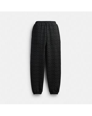 COACH Essential Signature Sweatpants - Black