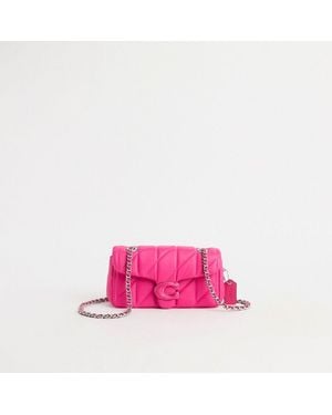 COACH Restored Tabby Shoulder Bag 20 With Quilting - Pink