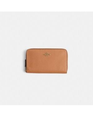 COACH Restored Wyn Soft Wallet With Ombré - Brown