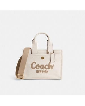 COACH Restored Cargo Tote Bag 26 - Natural
