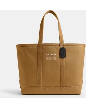 COACH Utility Tote - Natural