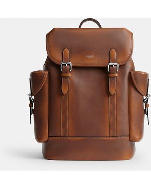 COACH Hitch Backpack - Brown