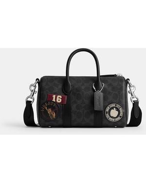COACH Compass Bag 25 With Stickers - Black