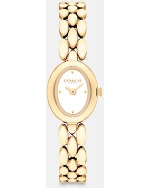 COACH Mini Sammy Watch, 18 Mm X 22.5 Mm - Metallic