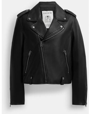 COACH Moto Jacket - Black