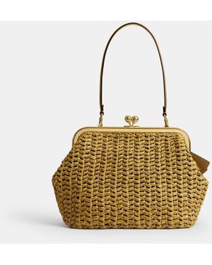 COACH Kisslock Frame Bag 27 - Metallic