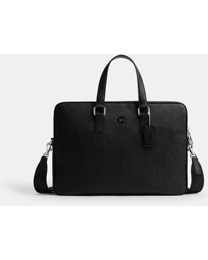 COACH Caden Brief Bag - Black