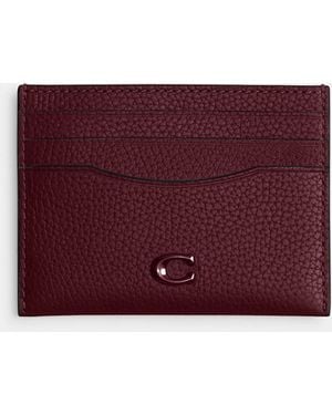 COACH Card Case - Purple