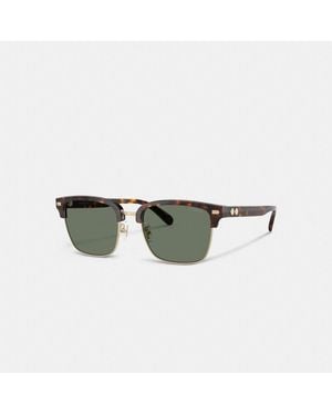 COACH Rivet Retro Sunglasses - Green