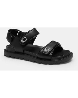 COACH Brynn Sandal - Black