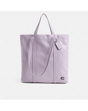 COACH Restored Hall Tote Bag 33 - Purple