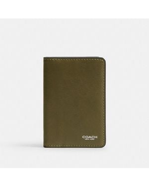 COACH Card Wallet - Green