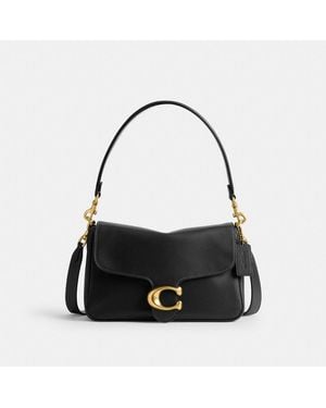 COACH Soft Tabby Shoulder Bag - Black
