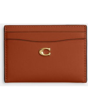 COACH Essential Card Case - Brown