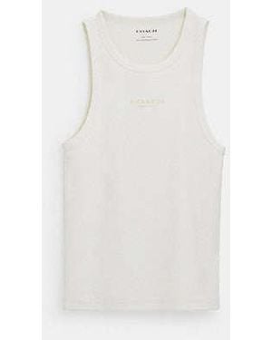 COACH Tank Top - Black