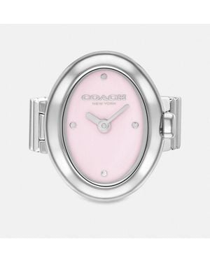 COACH Sammy Ring Watch, 18mm X 22.5mm - Pink