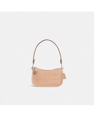 COACH Restored Swinger Bag 20 - White