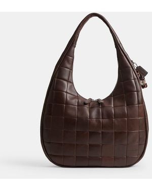 Coachtopia Alter/Ego Large Crescent Shoulder Bag - Brown