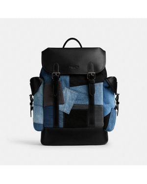 COACH Hitch Backpack With Patchwork - Black