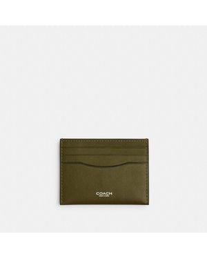 COACH Card Case - Green