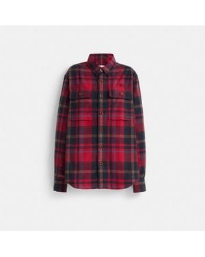 COACH Restored Flannel Shirt